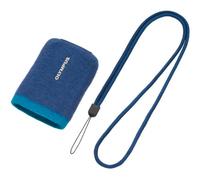 Olympus CSCH-88 Étui poncho avec lanière de cou intégré pour séries VG/ VH/ VR/ TG Bleu