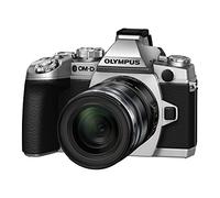 Olympus E-M1 Appareil Photo Hybride Ecran LCD 3" (7,62 cm) 16 Mpix Optique Zoom 4,2X + Objectif 12-50 mm Argent