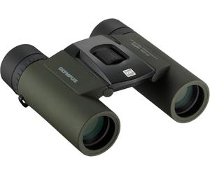 Olympus Jumelles Étanches 8x25 WP II Vert Forêt - Compactes, Idéales pour Randonnée et Bateau