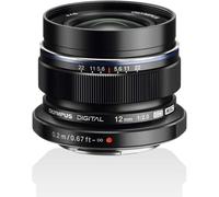 Olympus M.Zuiko Digital Ed 12mm F2.0 Objectif Grand Angle Micro 4/3, Noir | Focale fixe lumineuse pour architecture et paysage. Compatible avec Olympus OM-D, PEN et Panasonic Lumix série G. AF rapide.