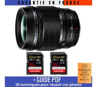 Olympus M.Zuiko Digital ED 25mm f/1.2 PRO + 2 SanDisk 32GB UHS-II 300 MB/s + Guide PDF '20 TECH. POUR RÉUSSIR VOS PHOTOS