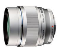 Olympus M.Zuiko Digital ED 75mm 1:1:8 MILC Objectif standard Argent