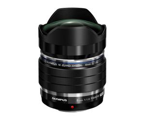Olympus M.ZUIKO Digital ED 8mm 1:1.8 Fisheye Pro MILC/SLR Objectif large fish eye Noir