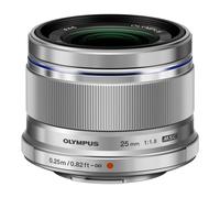 Olympus M.Zuiko Digital Objectif 25 mm 1:1,8/ES-M2518 Argent
