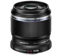 Olympus Objectif Macro M.Zuiko Digital ED 30mm f/3.5 pour appareils MFT (OM-D, PEN, Panasonic G) Noir