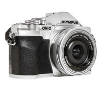 Olympus OM-D E-M10 Mark IV - Appareil photo numérique - sans miroir - 20.3 MP - Quatre tiers - 4K / 30 pi/s - 3x zoom optique objectif M.Zuiko Digital 14-42 mm II - Wi-Fi, Bluetooth - argent