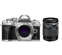 OLYMPUS OM-D E-M10 Mark IV Argent + 14-150 mm f/4-5,6 II ED