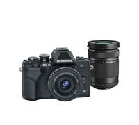 Olympus OM-D E?M10 Mark IV + ED 14-42mm + ED 40-150mm 4/3 MILC 20,3 MP Live MOS 5184 x 3888 pixels Noir