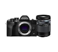 Olympus Appareil photo hybride OM-D E-M10 Mark IV + 14-150mm 20,3 MP Live MOS Noir – Neuf