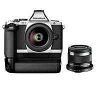 Olympus OM-D E-M5 Portrait Kit OLED 3" Argent/Noir