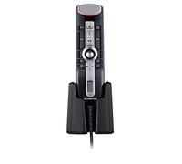 Olympus RecMic II Microphone USB (RM-4010P) optimisé pour la Reconnaissance vocale et la dictaphone, avec Pied de Microphone | Trackball | Technologie Beamforming | Touches configurables Librement