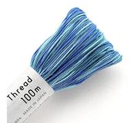 Olympus Sashiko (191 Blue Mix) Thread Spool