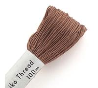 Olympus Sashiko Fil à broder et matelassage japonais Marron clair 100 m