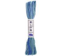Olympus Sashiko - Fil Sashiko, 100% Coton, Bleu, 20m