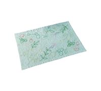 olympus Thread Sashiko Kit de broderie de table Motif nordique Motif herbes Tissu imprimé