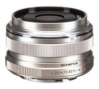 Olympus V311050BU000 Objectif numérique M.Zuiko 17 mm F1.8 pour Appareil Photo Micro Four Thirds Argenté