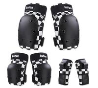 OLYSPM 6PC Kit de Protection,Protection Roller Enfant,Protection Roller Adulte pour Enfants,Adolescents,Adultes,Double Protection avec Coque en PP et Coussin en EVA pour Patinage,Skateboard