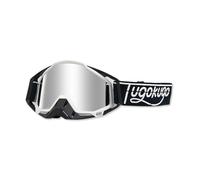 OLYSPM Lunette Moto Cross,Masque Moto Anti-UV avec Protection Nasale Contre le Vent et la Poussière,Ajustement Universel pour Tous Types de Casques