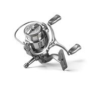 OLYSPM Moulinet de Pêche,Moulinets de Pêche,Moulinet Casting pour Eau de Mer ou Eau Douce,Moulinet Carpe avec Double Poignée Interchangeable,1500-2500 Traînée Max 8KG