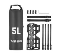 OLYSPM Sacoche Velo,Sac Velo Imperméable à Fixer sur Cadre,Fourche Avant,Fourche Arrière,Sacoche Vélo Compatible avec Tous Types de Bicyclettes