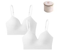 Olyssya truelift Soutien Gorge, Truelift 2.0 - Soutien-Gorge Confort sans Armatures, Zéro Armature, Rehausse naturellement la Poitrine, Zéro gêne, Bretelles réglables (2PCS-4,TTG)