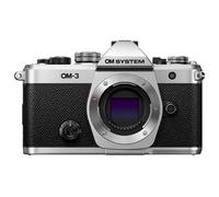 OM System Appareil photo hybride OM-3 Boîtier nu Argent