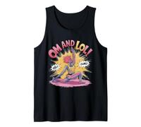 Om et LOL Yoga Comic Art Débardeur