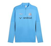 OM Haut d'entrainement Bleu Homme OM TRAINING 1/4 ZIP TOP XXL