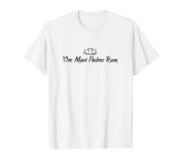 Om Mani Padme Hum A Mantra avec Petite Fleur de Lotus T-Shirt Graphique avec Valeur