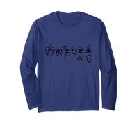 Om Mani Padme Hum Mantra Tibétain Bouddhiste de Compassion Manche Longue