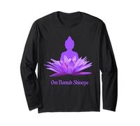 Om Namah Shivaya Chemise Lotus Manche Longue