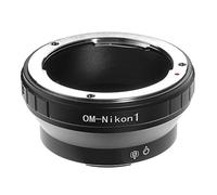 OM-Nikon1 Adaptateur de monture d'objectif pour objectif Olympus OM vers Nikon 1 pour S1 S2 AW1 V1 V2 V3 J1