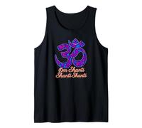 Om Shanti Mantra Coloré Boho Spiritual Energy Design Débardeur