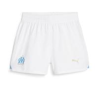 Puma Om Short Blanc/Bleu Femme Bleu XS