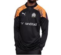OM Sweat de Training Noir/Orange Homme Puma 2023/24 XXL