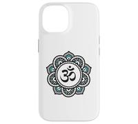 Om Symbole Fleur de Lotus | Yoga Spirituel Bouddhisme Méditation Coque pour iPhone 14