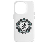 Om Symbole Fleur de Lotus | Yoga Spirituel Bouddhisme Méditation Coque pour iPhone 14 Pro