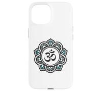 Om Symbole Fleur de Lotus | Yoga Spirituel Bouddhisme Méditation Coque pour iPhone 15