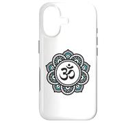 Om Symbole Fleur de Lotus | Yoga Spirituel Bouddhisme Méditation Coque pour iPhone 17