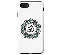 Om Symbole Fleur de Lotus | Yoga Spirituel Bouddhisme Méditation Coque pour iPhone SE (2020) / 7/8