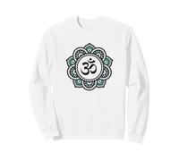 Om Symbole Fleur de Lotus | Yoga Spirituel Bouddhisme Méditation Sweatshirt
