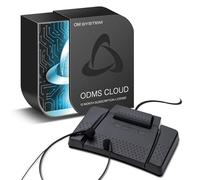 OM SYSTEM AS-9100 Kit de transcription ODMS Cloud sous licence pour 1 an avec interrupteur à pied et casque