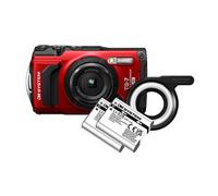 OM SYSTEM Compact étanche TG7 Kit Micro Adventure Rouge
