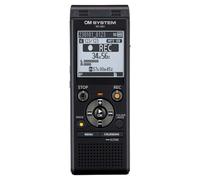 OM System Enregistreur vocal numérique WS-883 – 8 Go, microphones stéréo, suppression du bruit – Noir