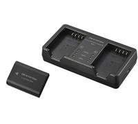 OM SYSTEM SBCX-1 batterij + lader set