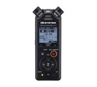 OM SYSTEM LS-P5 Protection anti-vent, Kit Outdoor - Enregistreur audio Hi-Res avec système de microphones TRESMIC II 3 comprenant une protection anti-vent, un étui souple, un câble micro-USB, des pile