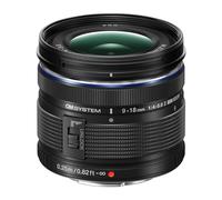 Om System M.Zuiko Digital 9-18 mm F4.0-5.6 II pour Appareil Photo Micro 4/3, Zoom Grand Angle, Design Portable