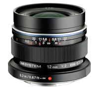 OM SYSTEM M.Zuiko Digital Ed 12mm F2.0 Objectif Grand Angle, Micro 4/3