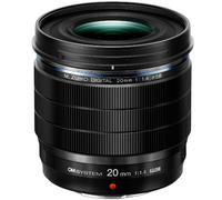 OM Digital Solution Objectif M.ZUIKO Digital ED 20mm F1.4 Pro – MFT (OM‑D, Pen, Panasonic) – Noir