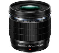 OM Digital Solution Objectif M.ZUIKO Digital ED 20mm F1.4 Pro – MFT (OM‑D, Pen, Panasonic) – Noir